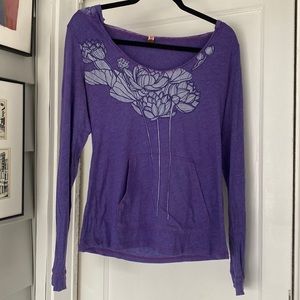 Free People Hooded Shirt Size Small